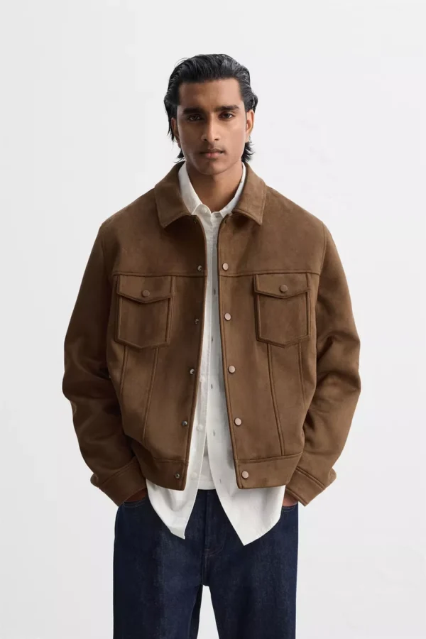 FAUX SUEDE JACKET - Image 2