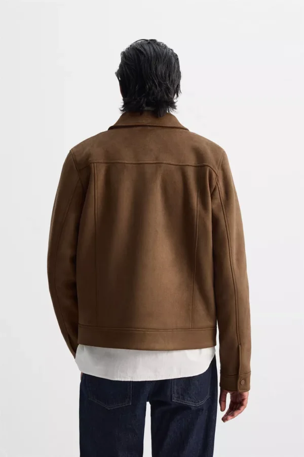 FAUX SUEDE JACKET - Image 3