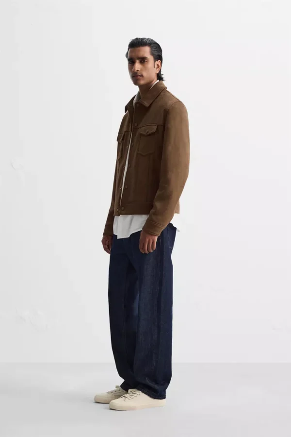 FAUX SUEDE JACKET - Image 4