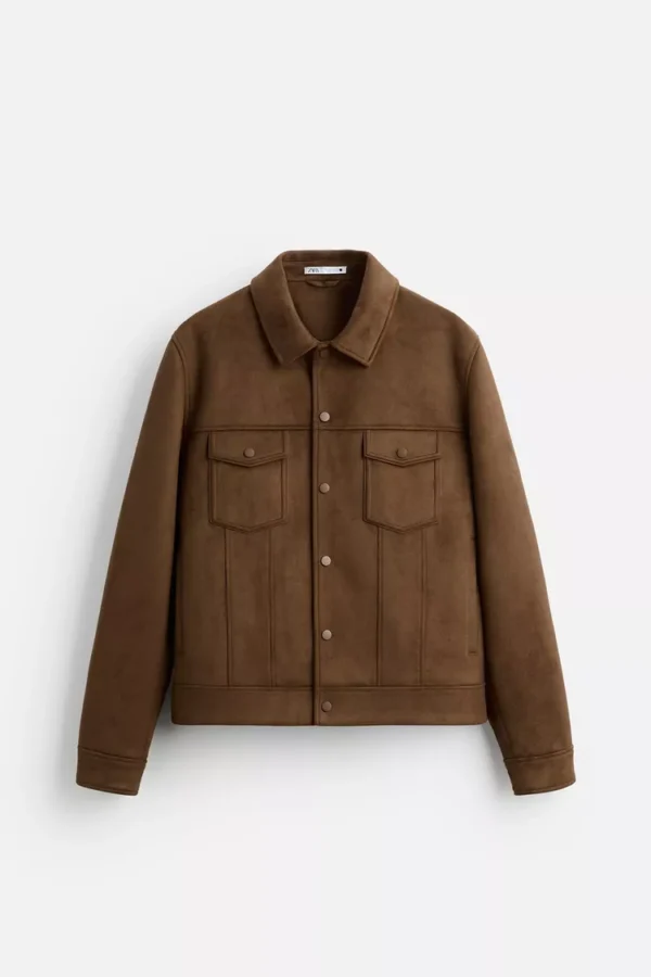 FAUX SUEDE JACKET - Image 7