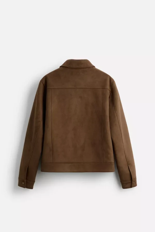 FAUX SUEDE JACKET - Image 8