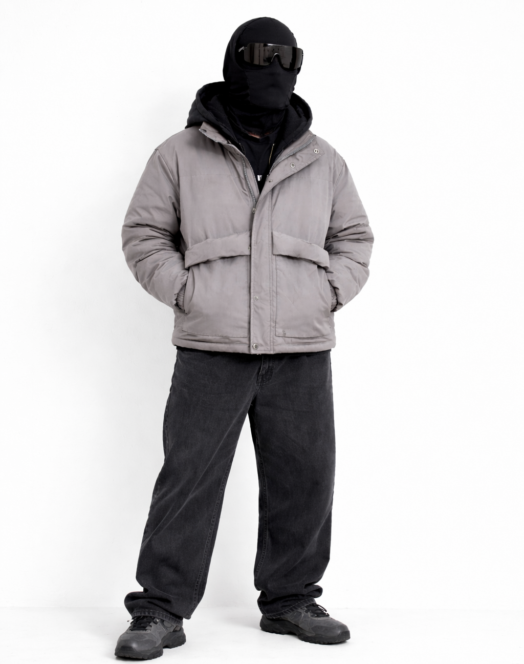 Grey Protocol Puffer jacket