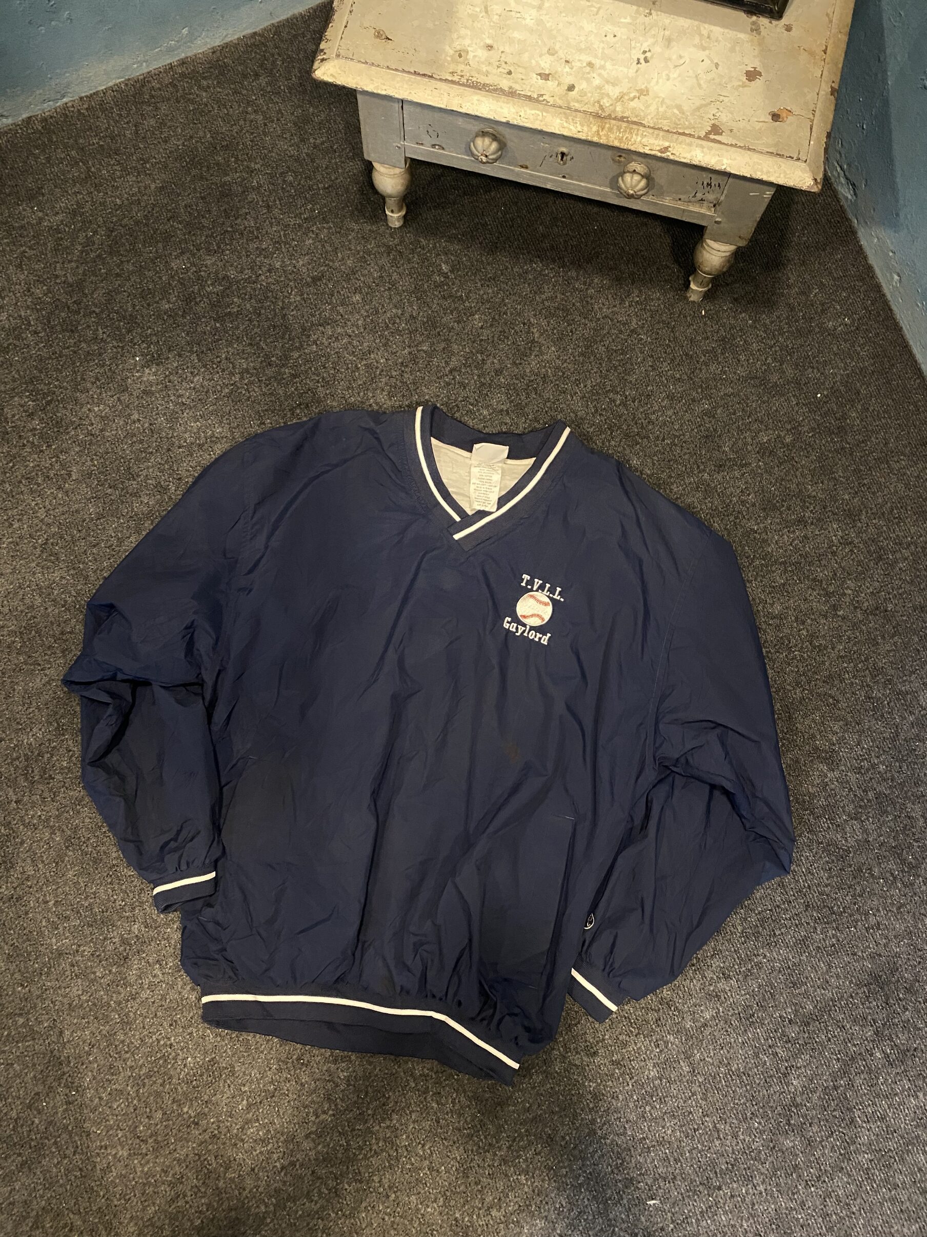 vintage v neck baseball tees full sleeve
