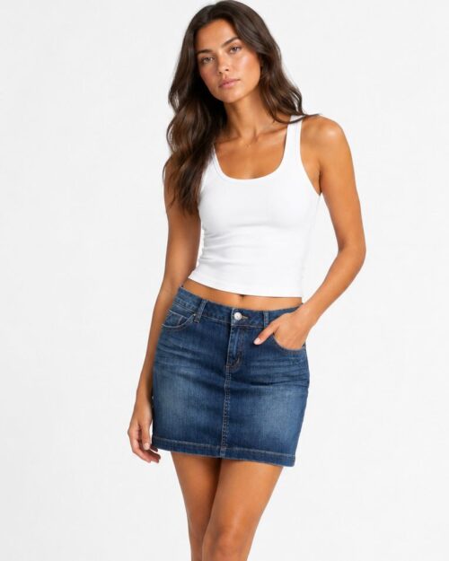 s.Oliver Mini Denim Skirt Y2K