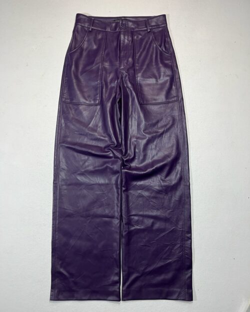 Zara high-waisted, wide-leg trousers
