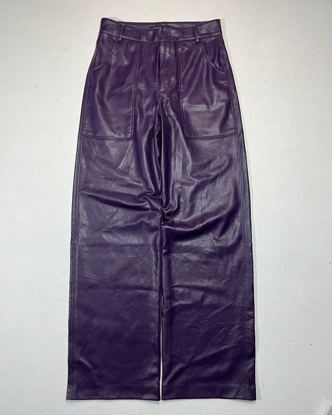Zara high-waisted, wide-leg trousers