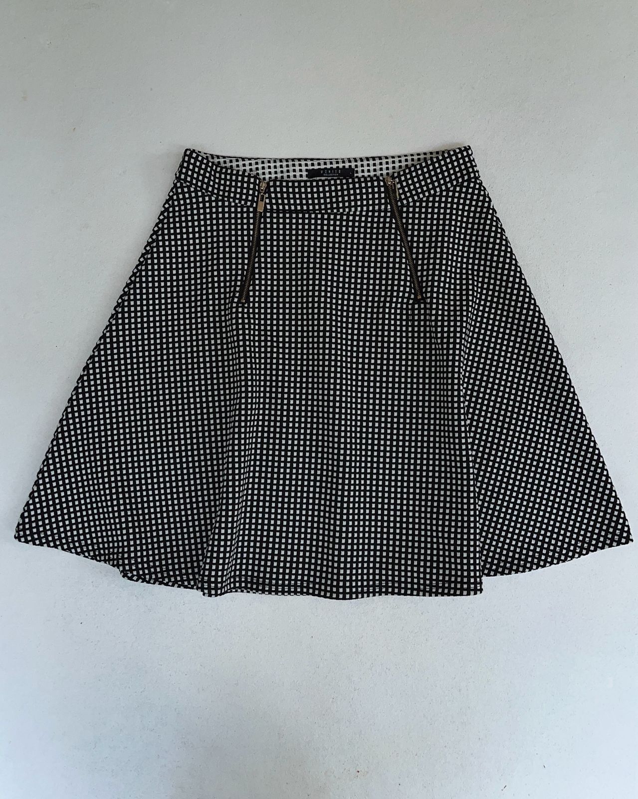 A-line skater mini skirt from the European fashion