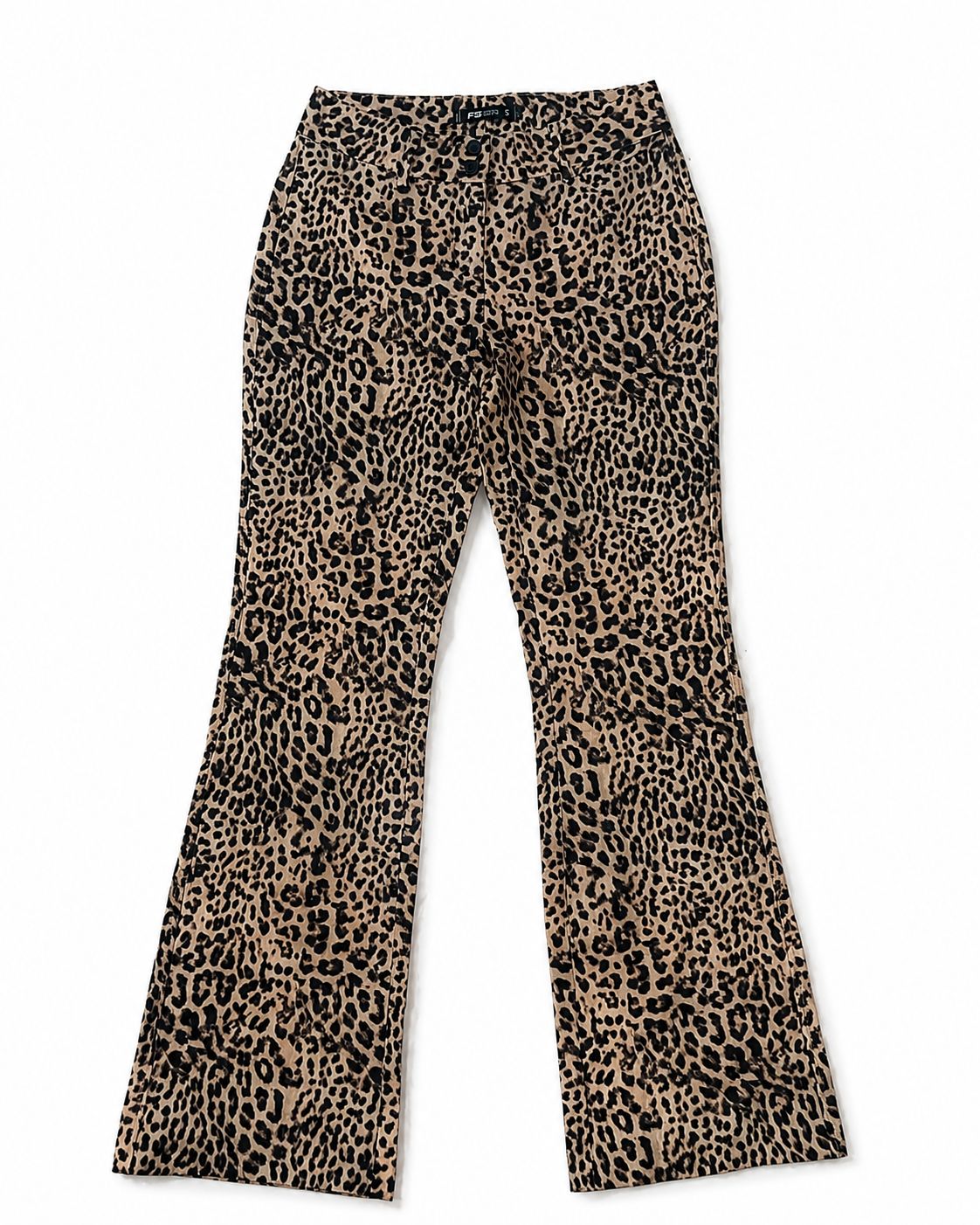 Women’s mid-to-high-rise flared trousers