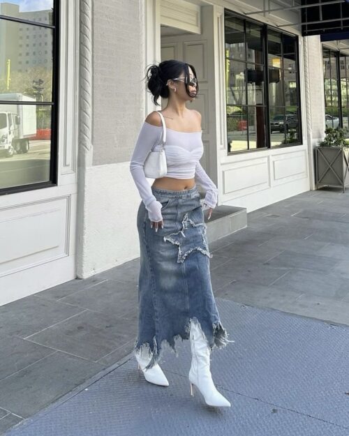 Denim Skirt