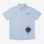 Printed boxy shirt