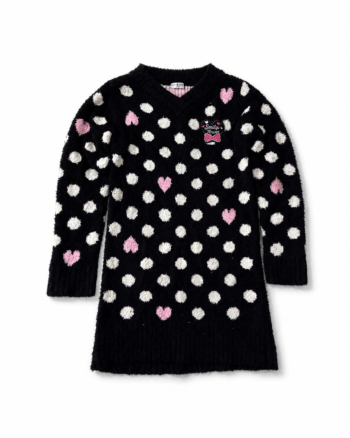 Cest Géant fuzzy knit sweater dress