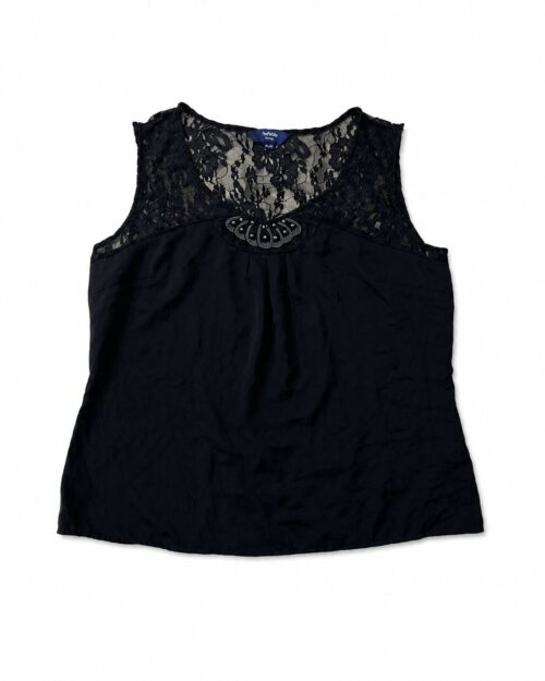 Reitmans Petites black sleeveless tank top