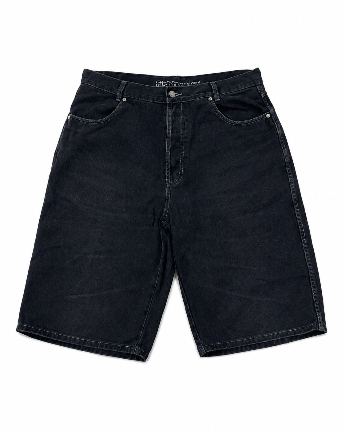 Vintage Fishbone Industries baggy denim shorts