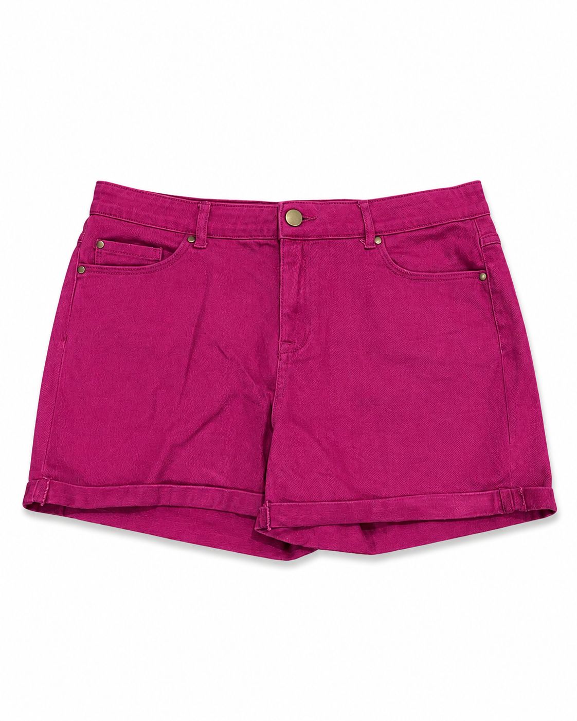 Women’s mid-rise denim shorts