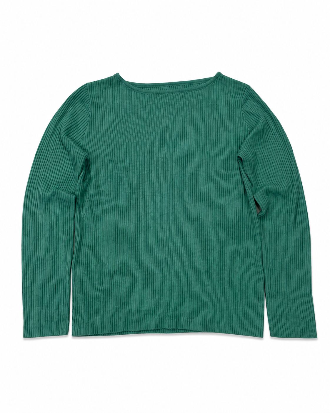 Women’s fine-ribbed, long-sleeve knit top