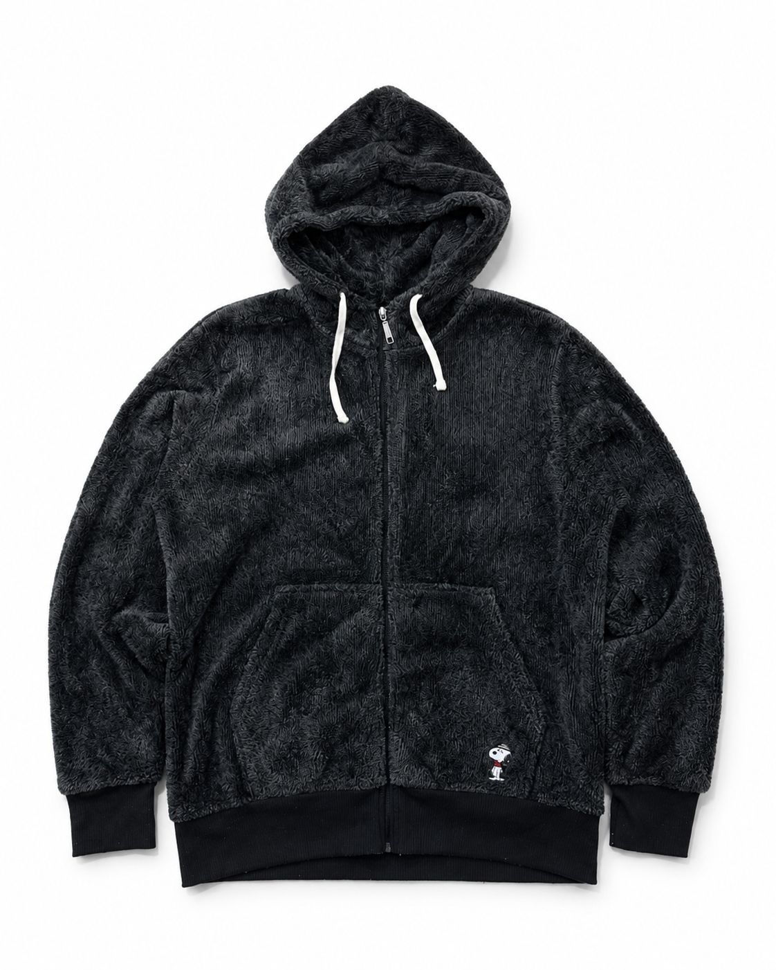 Uniqlo “Peanuts” Collaboration Fluffy Fleece Full-Zip Hoodie