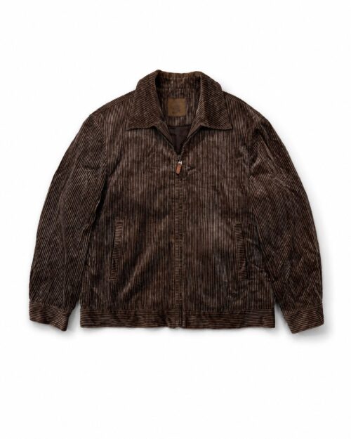 Men's Zip-Up Corduroy Jacket