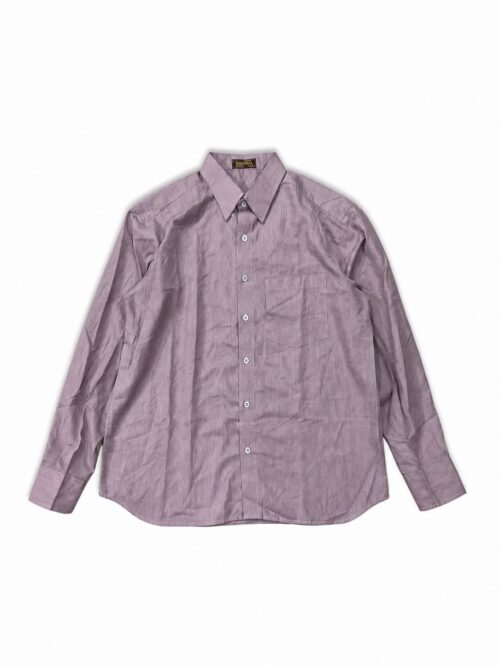 Classic men’s long-sleeve formal/semi-formal dress shirt