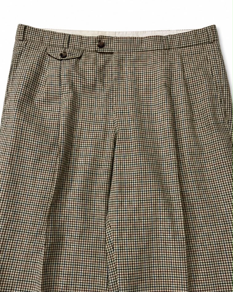Vintage Y2K, tailored, wide-leg dress trousers