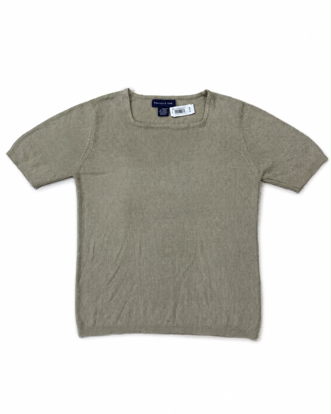 Women’s lightweight, short-sleeve knit sweater top