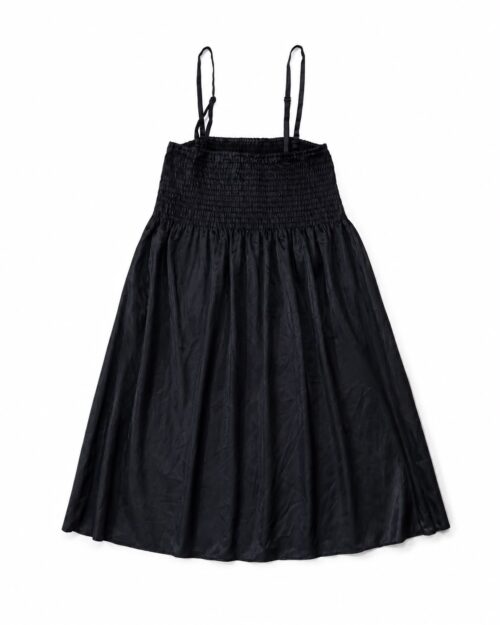 Smocked Fit & Flare Midi/A-Line Dress