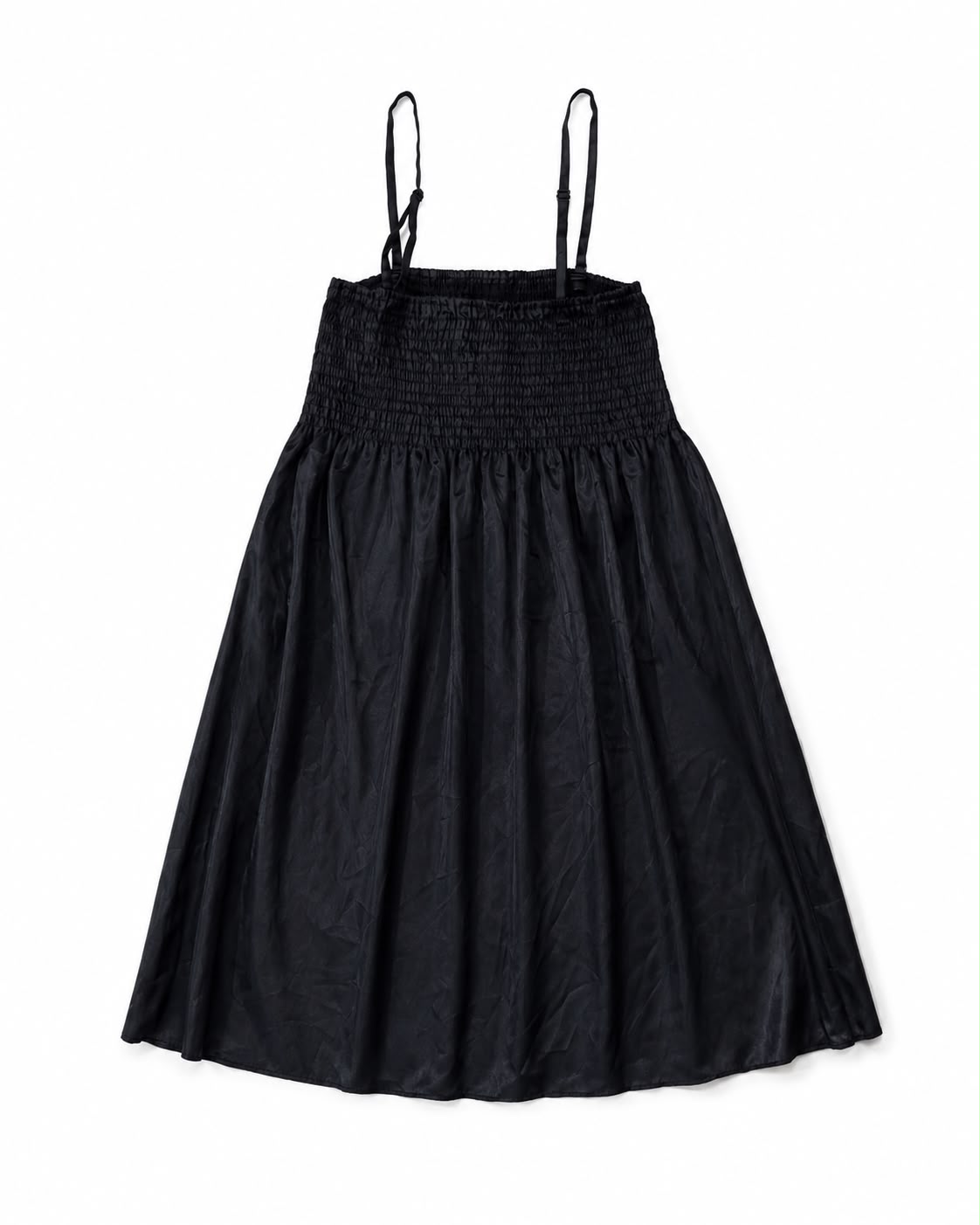 Smocked Fit & Flare Midi/A-Line Dress