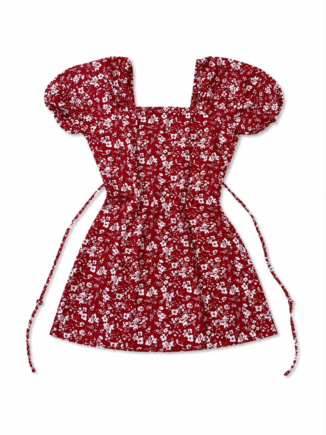 Vibrant red mini dress from the brand Sinsay