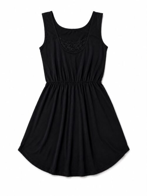 Women’s Black Sleeveless Peplum Top H&M