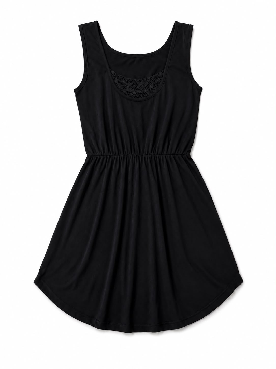 Women’s Black Sleeveless Peplum Top H&M