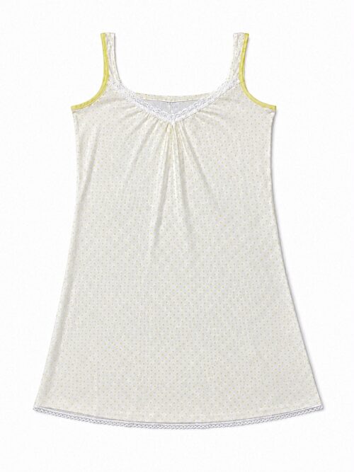 Sleeveless, A-line women's nightdress