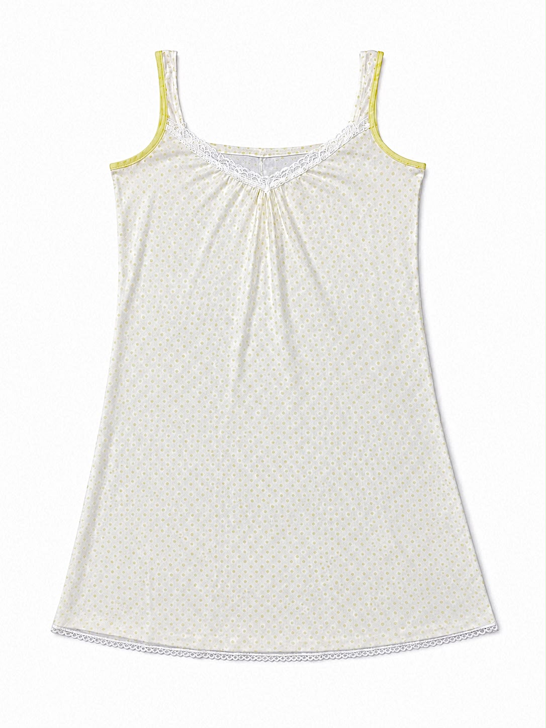 Sleeveless, A-line women’s nightdress