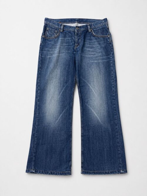 Mid-wash denim jeans Daniel
