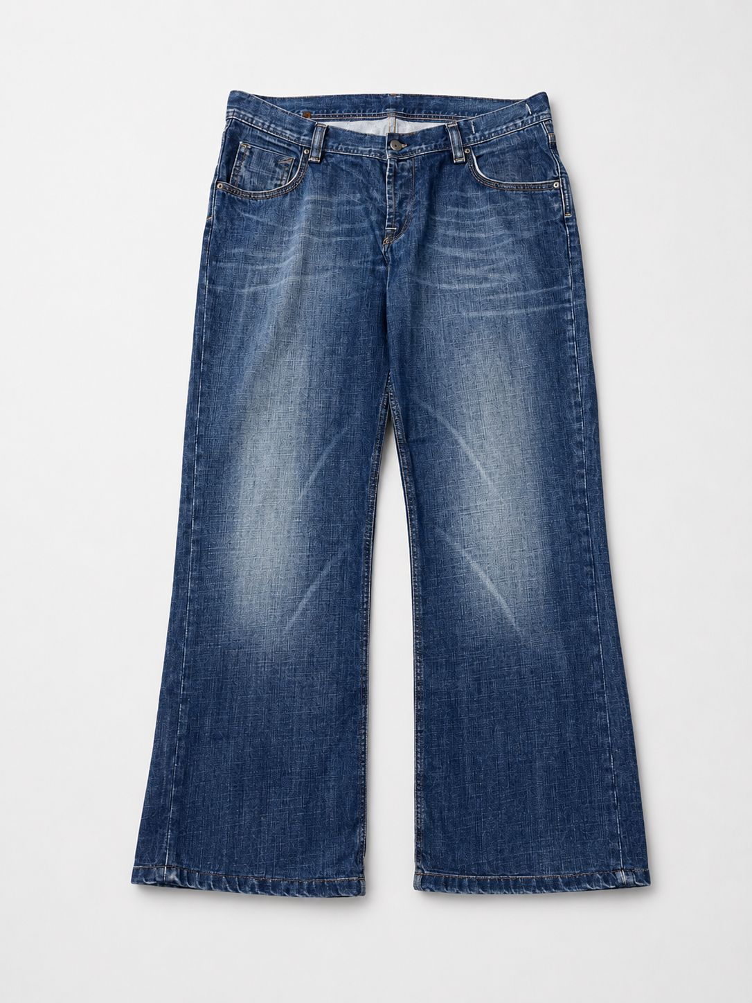 Mid-wash denim jeans Daniel
