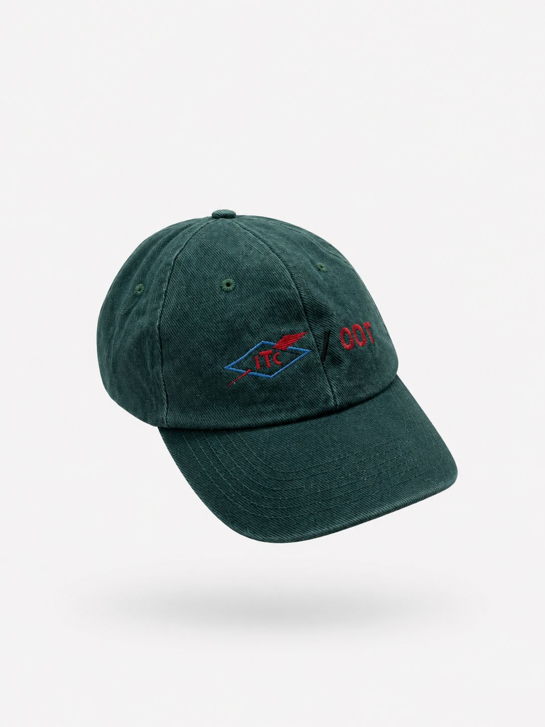 unstructured vintage-style corporate or organizational promotional baseball cap
