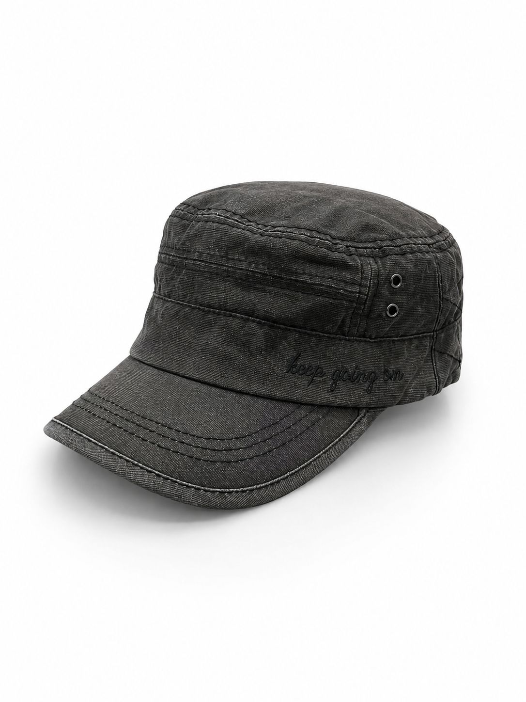 unstructured military/cadet-style cap
