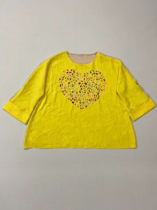 Women's Indo-Western Oversized Tunic Top / High-Low Blouse.