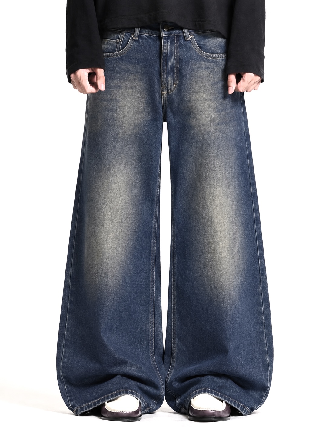 Couch denim Wideleg