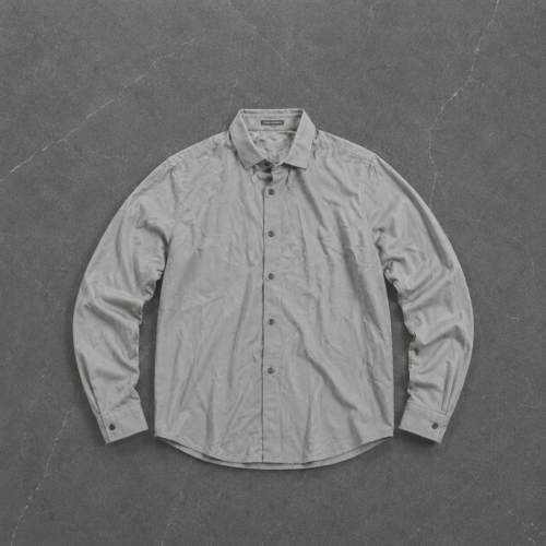 Men's Full Sleeve Shirt - Olive Green (plain)