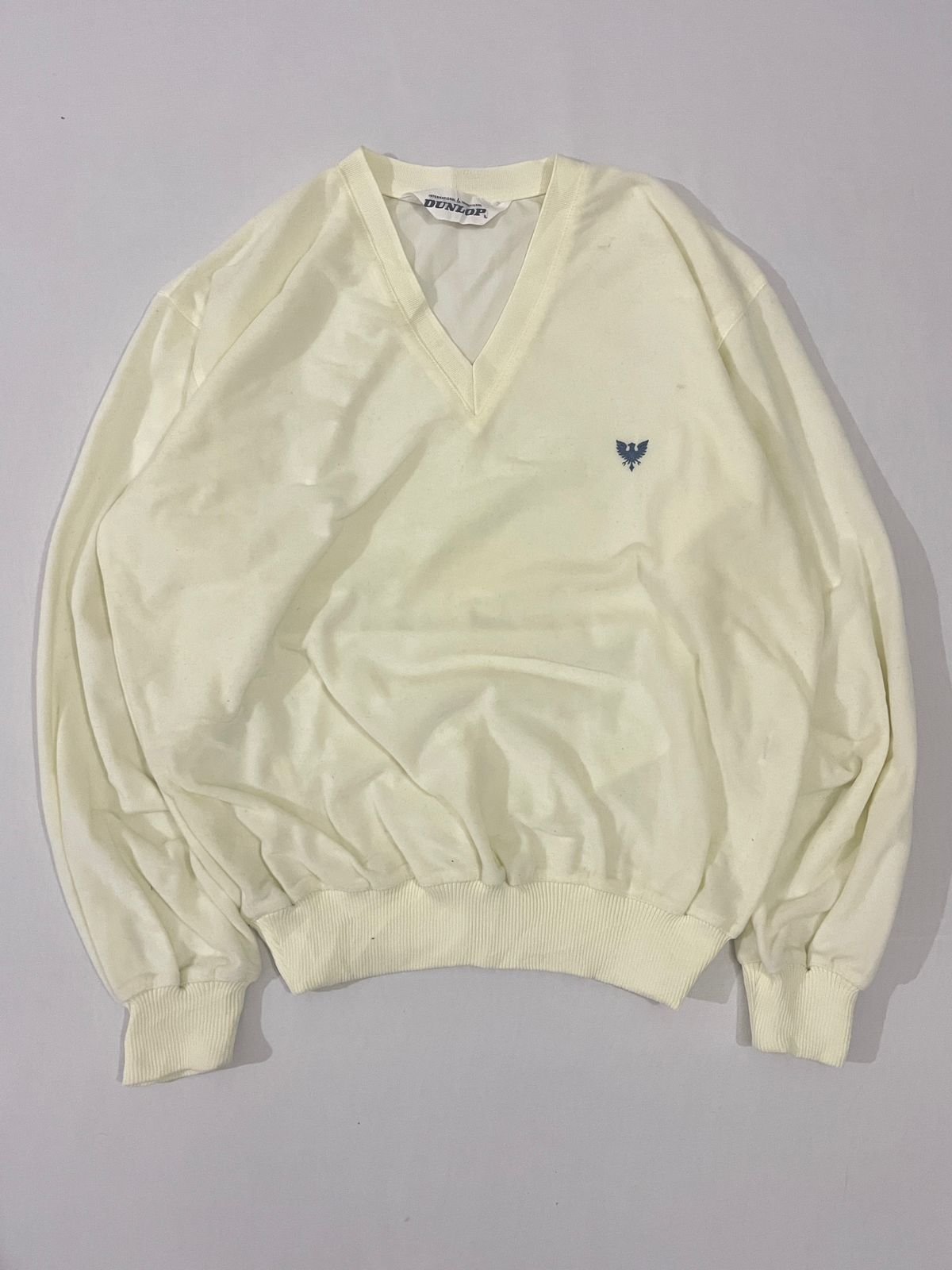 Vintage Dunlop V-Neck Golf Pullover / Windbreaker Sweater