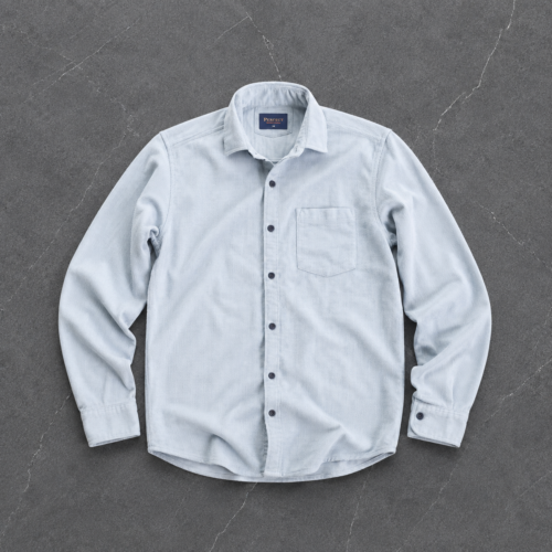Men's Full Sleeve Shirt - Sky Blue