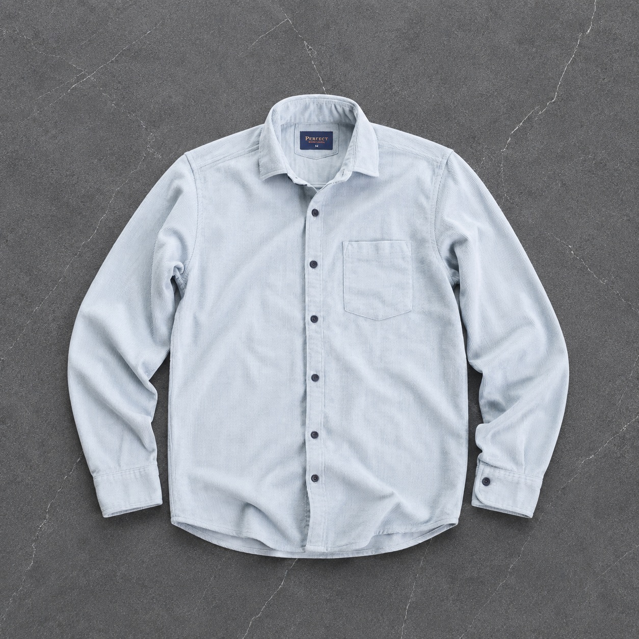 Men’s Full Sleeve Shirt – Sky Blue