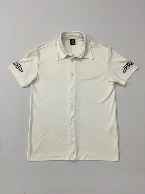 Men’s Vintage/Retro Short-Sleeve Button-Up Sports Shirt