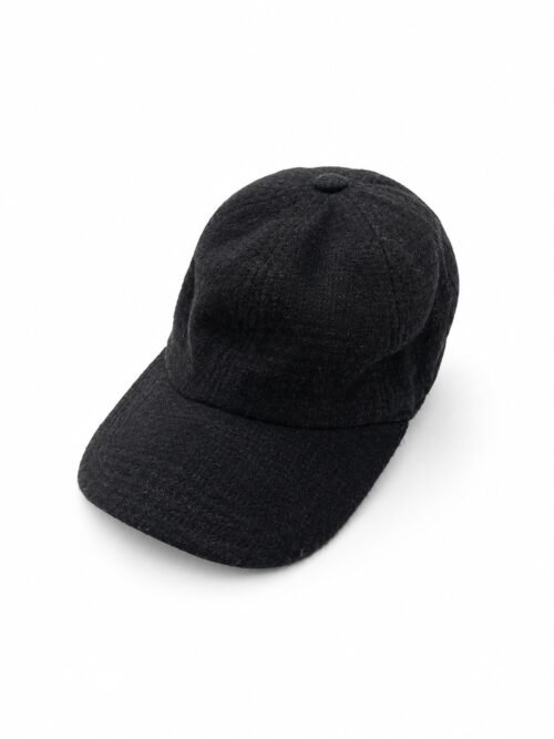 Unstructured Baseball Cap / Dad Hat (Winter/Textured Wool-Blend)
