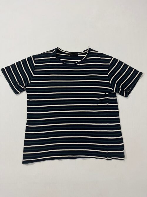 Men's Short-Sleeve Striped Crewneck T-Shirt