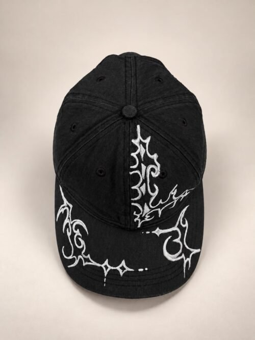 1-of-1 Custom Hand-Painted Baseball Cap / Low-Profile Dad Hat