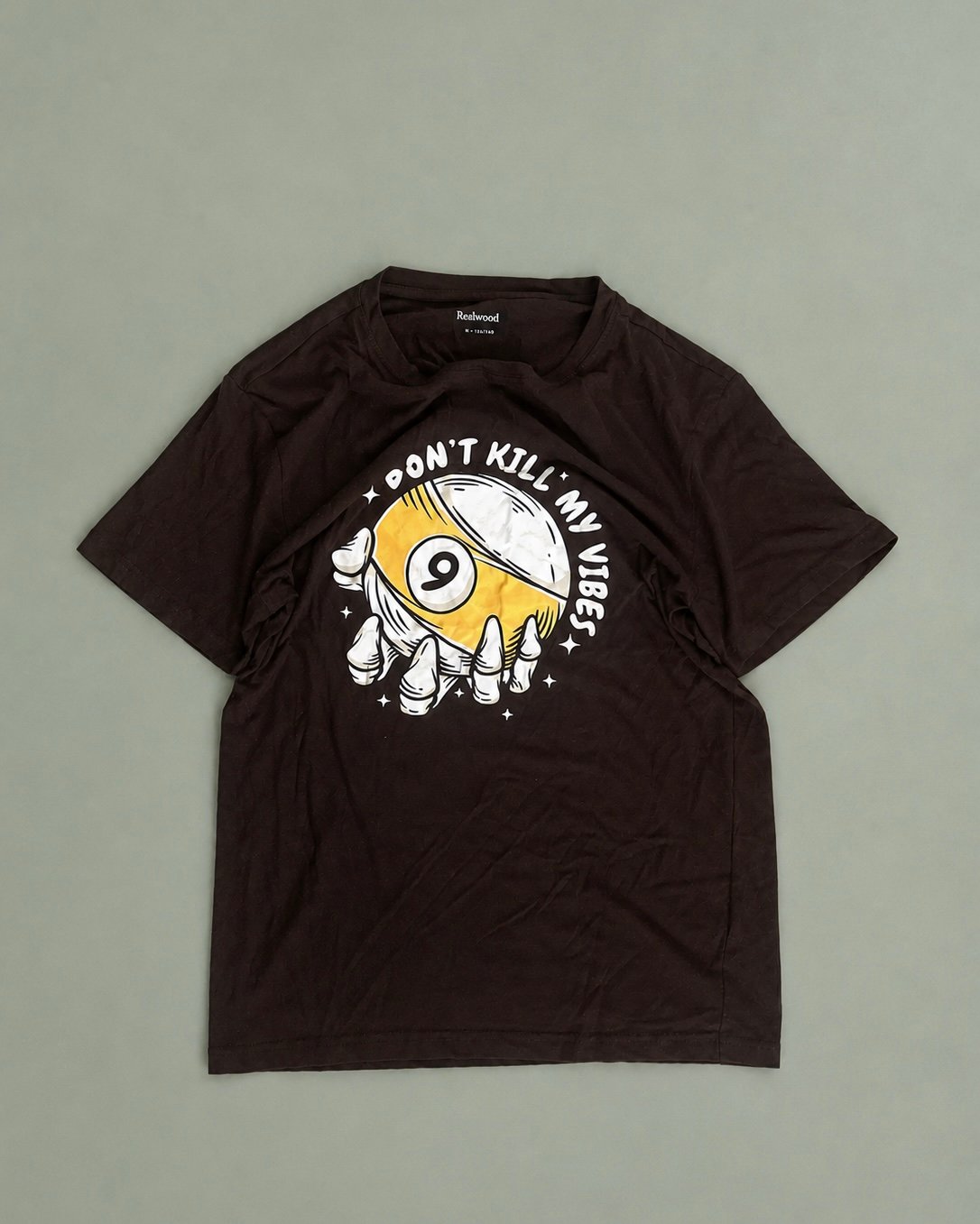 Brown tee